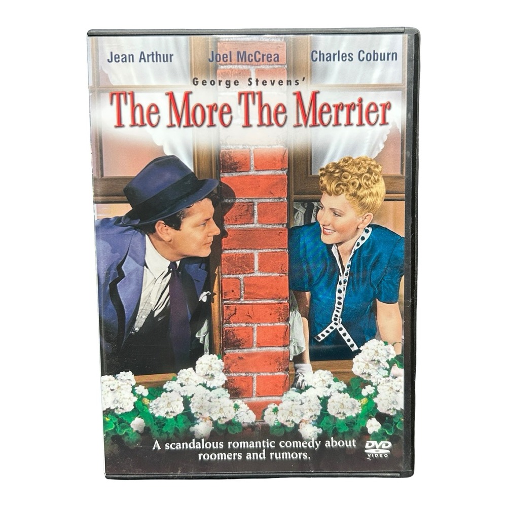 The More The Merrier DVD Jean Arthur Joel McCrea George Stevens 1943 Comedy